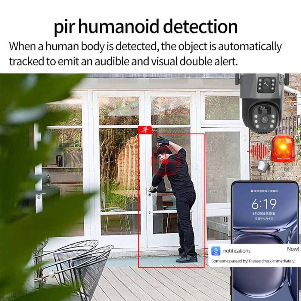 8MP 4K WiFi Solar Camera