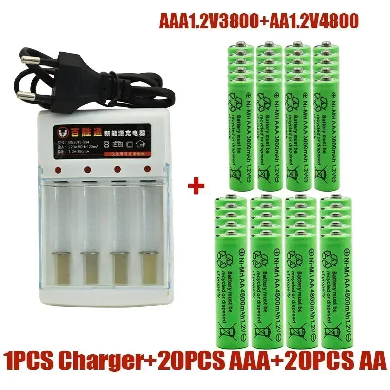 Rechargeable Batteries+1.2 V