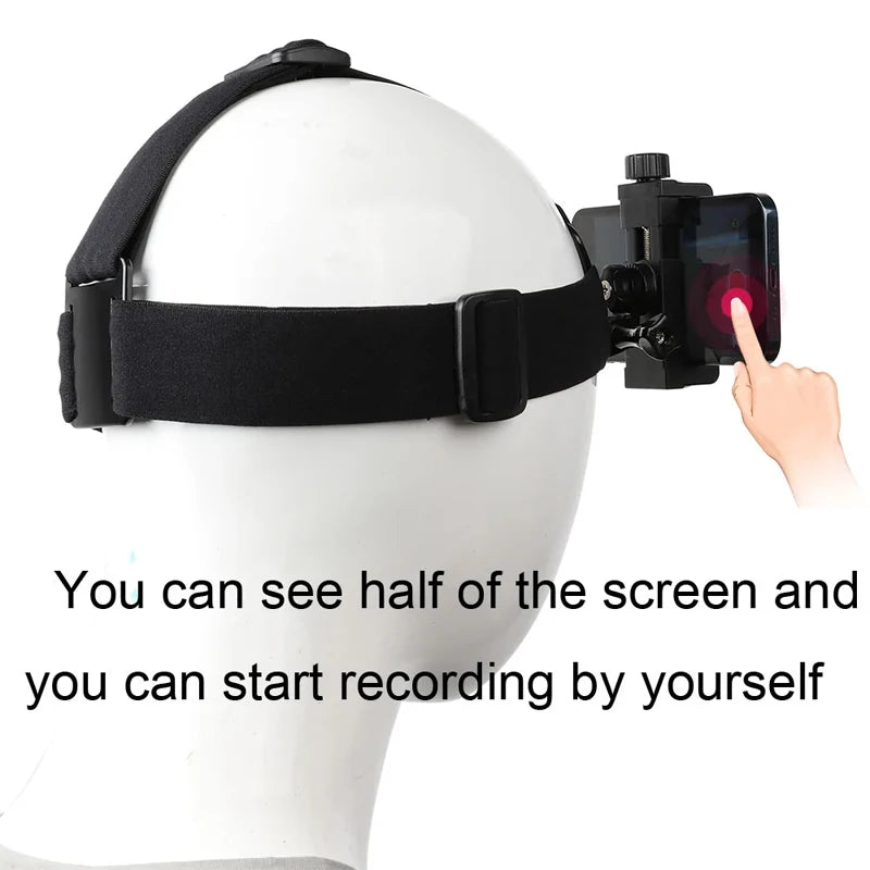 Cell Phone Chest Strap Holder