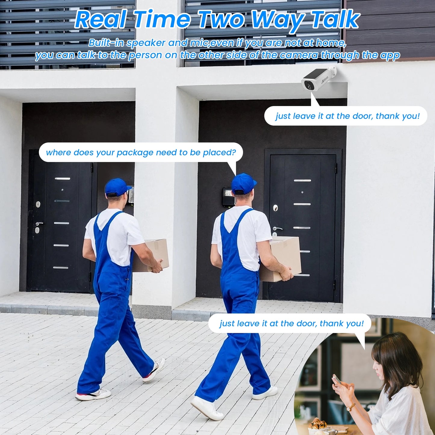 SolarGuard 3MP – Wireless Security Camera by ANRAN