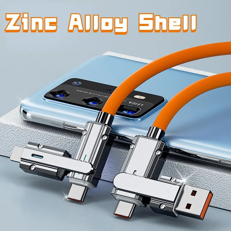 Type C To Typec Cable 2-In-2