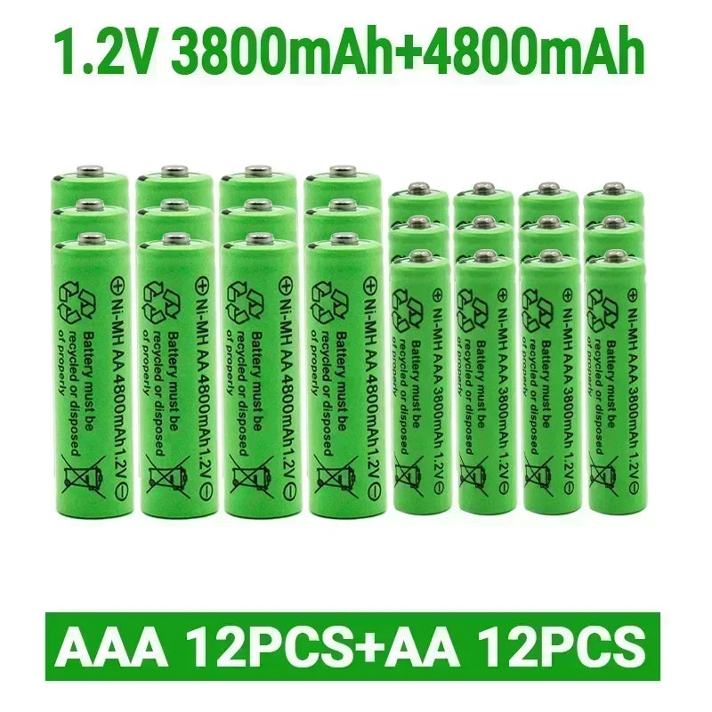 Rechargeable Batteries+1.2 V