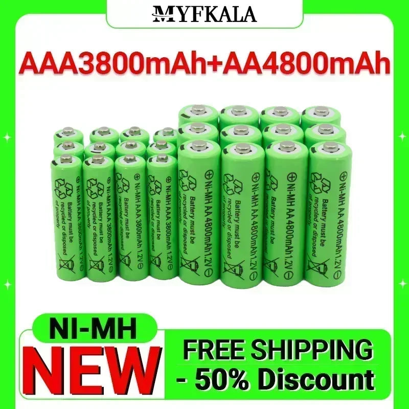 Rechargeable Batteries+1.2 V