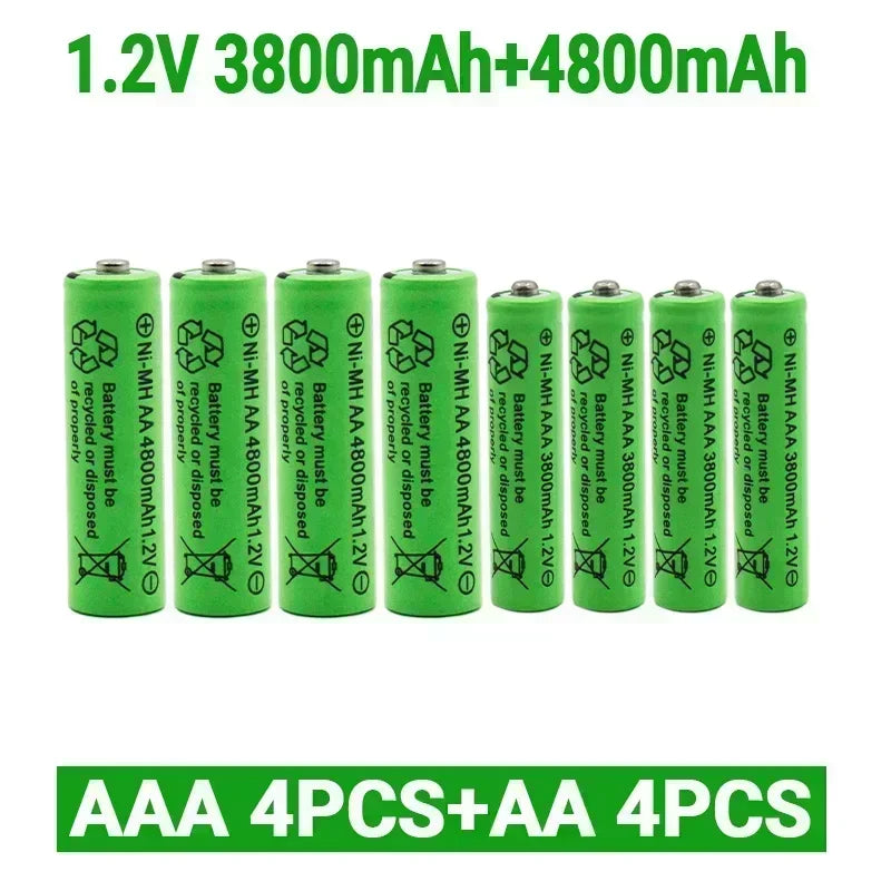 Rechargeable Batteries+1.2 V