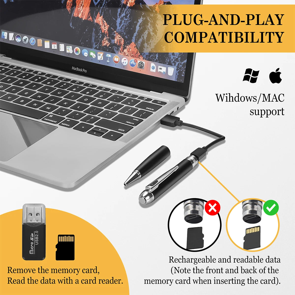 Smart Digital Pen – Write, Record, and Instantly Digitize Your Notes!