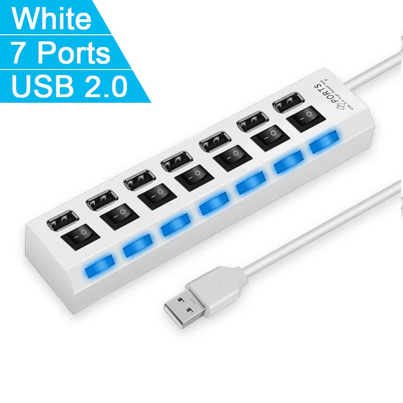 High Speed 4/7 Ports USB HUB