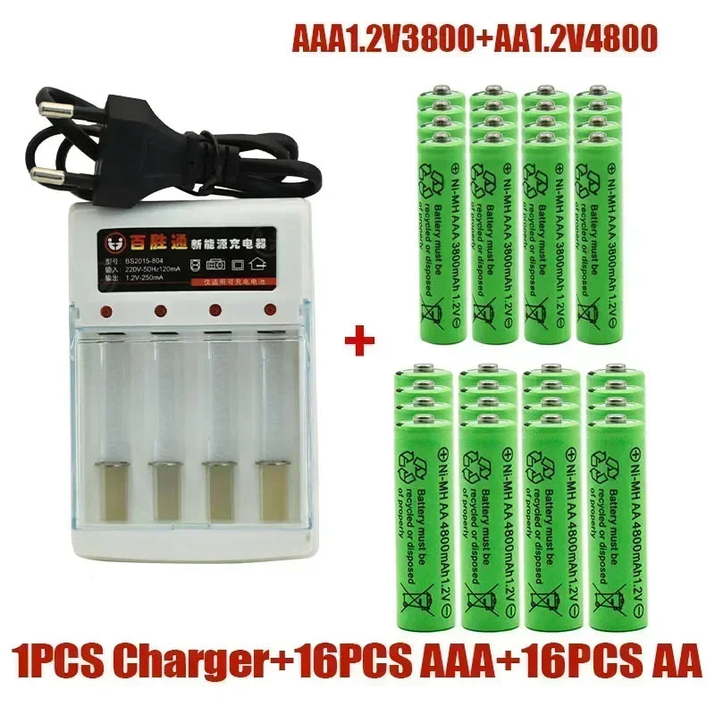 Rechargeable Batteries+1.2 V