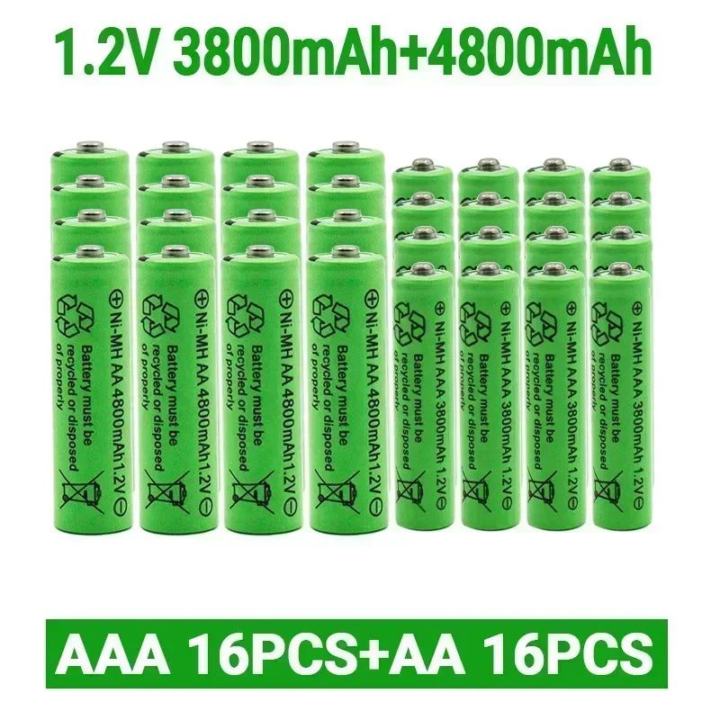 Rechargeable Batteries+1.2 V
