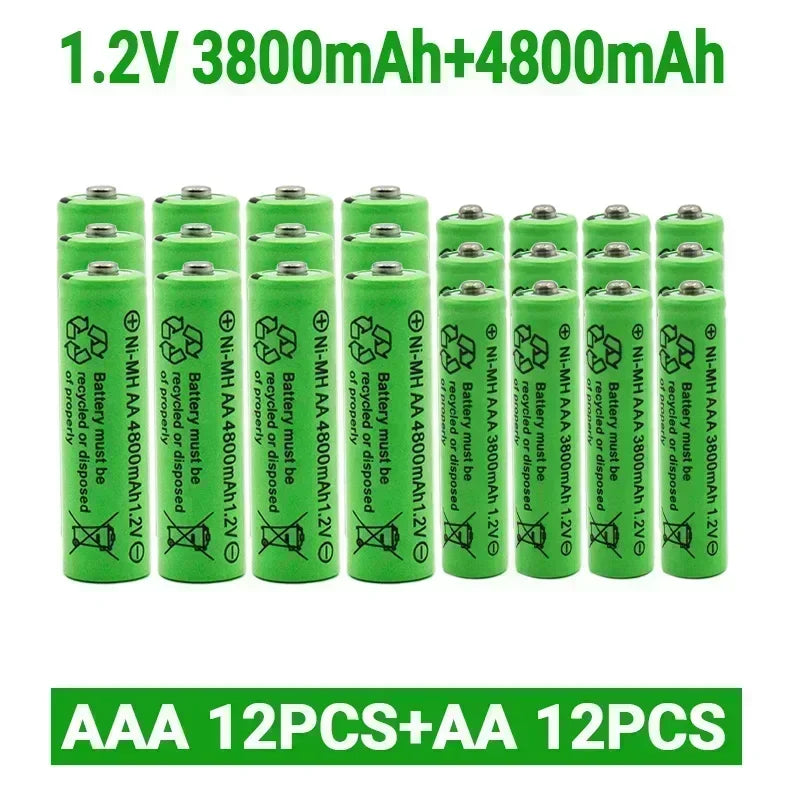 Rechargeable Batteries+1.2 V