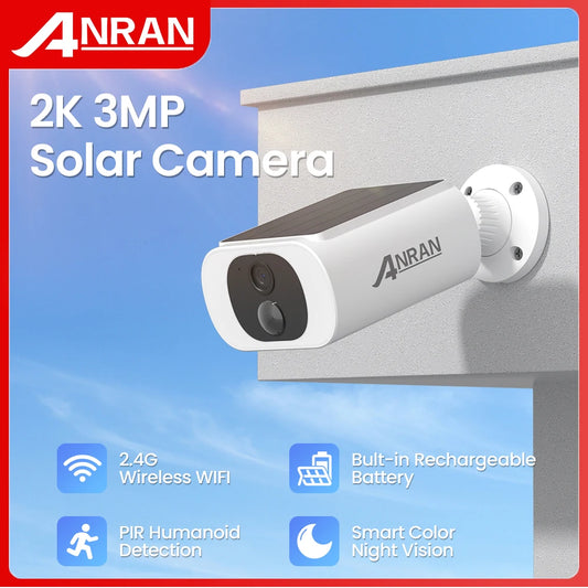 SolarGuard 3MP – Wireless Security Camera by ANRAN